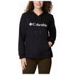 Logo Hoodie Black White Γυναικείο Φούτερ Columbia