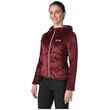 Mariel-W Dark Red Γυναικεία Ζακέτα Fleece Kilpi