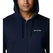 Trek Full Zip Hoodie Collegiate Navy Ανδρική Ζακέτα Fleece Columbia