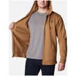Trek Full Zip Hoodie Delta Arched Brown Ανδρική Ζακέτα Fleece Columbia
