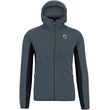 Rocchetta Hoodie Dark Slate/Black Ανδρική Ζακέτα Fleece Karpos