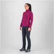 Rocchetta W Boysenberry Γυναικεία Ζακέτα Fleece Karpos