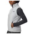 Benton Springs Vest Cirrus Grey Heather Γυναικείo Αμάνικο Fleece Columbia