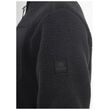 Ledger Fleece Black Μαύρη Ανδρική Ζακέτα Armada
