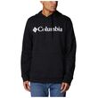 Trek Hoodie Black Branded Logo Ανδρικό Φούτερ Columbia