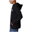 Trek Hoodie Black Branded Logo Ανδρικό Φούτερ Columbia