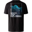 The North Face Foundation Graphic Tee Ανδρικό T-Shirt Tnf Black/Optic Blue