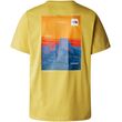 The North Face Foundation Heatgraphic Ανδρικό T-Shirt Yellow Silt