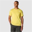 The North Face Foundation Heatgraphic Ανδρικό T-Shirt Yellow Silt