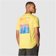 The North Face Foundation Heatgraphic Ανδρικό T-Shirt Yellow Silt