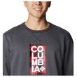 Logo Crew Grey Ανδρική Μπλούζα Columbia