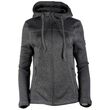 Jacket 407532L Knitted Hoodie Carbon Γυναικεία Ζακέτα GTS