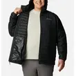 Μπουφάν Columbia Ανδρικό Υπερμεγέθη Silver Falls Hooded Jacket Black