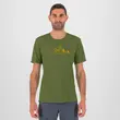 Ανδρικό T-Shirt Loma Print Jersey Rifle Green/Radiant Karpos