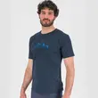 Ανδρικό T-Shirt Loma Print Jersey Rifle Outer Space/Indigo Blue/Tangerine T. Karpos