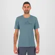 Ανδρικό T-Shirt Loma Print Jersey Smoke Blue/Bluefin Karpos