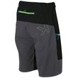 Ανδρική Βερμούδα Rapid Baggy Shorts Black/Dark Grey/Green Fluo Karpos