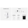 Τρόμπα Επαναφορτιζόμενη MAX PUMP 2 PLUS 4in1 White Flextail