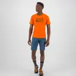 Κοντομάνικο Μπλουζάκι Karpos Ανδρικό Crocus T-Shirt Scarlet Ibis