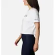 North Cascades Cropped Tee Άσπρο Γυναικείο T-Shirt Columbia