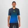Ανδρικό T-Shirt Val Di Dentro Tee Black/Indigo B./Green Fluo Karpos