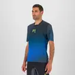 Ανδρικό T-Shirt Val Di Dentro Tee Black/Indigo B./Green Fluo Karpos