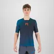Ανδρικό T-Shirt Val Di Dentro Tee Outer Space/Black/Tangerine T. Karpos