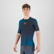 Ανδρικό T-Shirt Val Di Dentro Tee Outer Space/Black/Tangerine T. Karpos