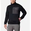 Columbia Hike™ Half Zip Black Ανδρικό Fleece Columbia