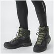 Salomon Ανδρικά Μποτάκια Πεζοπορίας Quest Element GTX Black/Deep Lichen Green/Olive Night