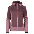 Scuba Mix Honey Comb 303042L Plum Γυναικεία Ζακέτα Fleece GTS