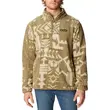 M Rugged Ridge™ II Sherpa 1/2 Snap Stone Green Passages Print Ανδρική Μπλούζα Fleece Columbia