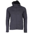Jacket Rib Hoodie 407042M Carbon Ανδρική Ζακέτα Fleece GTS