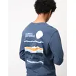M Explorers Canyon™ LS T-Shirt Dark Mountain/Torn Sunscape Ανδρικό Μακρυμάνικο Columbia