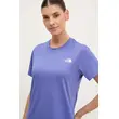 W Flex S/S Tee Reg Indigo Plum Γυναικείο T-Shirt The North Face