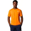 Κοντομάνικο The North Face Ανδρικό 24/7 S/S Tee Reg Digital Orange