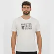 Κοντομάνικο Μπλουζάκι Karpos Ανδρικό Crocus T-Shirt White