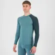 Ισοθερμική Μπλούζα Merino Karpos Ανδρική Dinamico Merino 130 LS North Atlantic/Forest