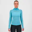 Ισοθερμική Μπλούζα Merino Karpos Γυναικεία Easyfrizz Merino LS Blue Atoll