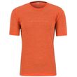 Κοντομάνικη Μπλούζα Merino Karpos Αντρική Easyfrizz Spicy Orange