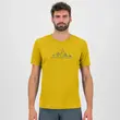 Κοντομάνικο Karpos Ανδρικό Loma Print T-Shirt Lemon Curry
