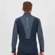 Ζακέτα Fleece Karpos Ανδρική Pizzocco Evo Black/Ombre Blue/Jasmine Green