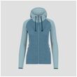 Ζακέτα Fleece Karpos Γυναικεία Camoscio FZ Thyme/Aqua Sky
