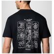 Κοντομάνικο Columbia Ανδρικό Kettle River™ Back Graphic Tee Black/Trailguide Icons