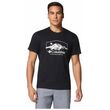Κοντομάνικο Columbia Ανδρικό Path Lake™ Graphic Tee II Black/Brush With Nature