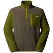 Μπλούζα Fleece The North Face Ανδρική Yumiori 1/4 Zip New Taupe Green/Woodland Green/Deep Dijon