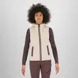 Αμάνικο Fleece Karpos Γυναικείο Moiazza Retro Hoodie W Vest Oat/Huckleberry