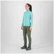 Μπλούζα Fleece Karpos Γυναικεία Pizzocco 1/2 Zip Aqua Sky