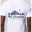 Κοντομάνικο Columbia Ανδρικό Rapid Ridge™ Back Graphic Tee II White/Heavenly Horizons
