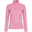 Μπλούζα Fleece Protest Γυναικεία PrtEsher 1/4 Zip Active Top Foxy Pink